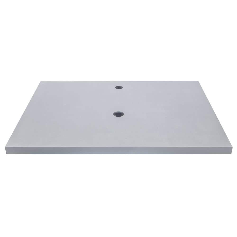 Eden Terrazzo 31'' Stone Single Bathroom Vanity Top