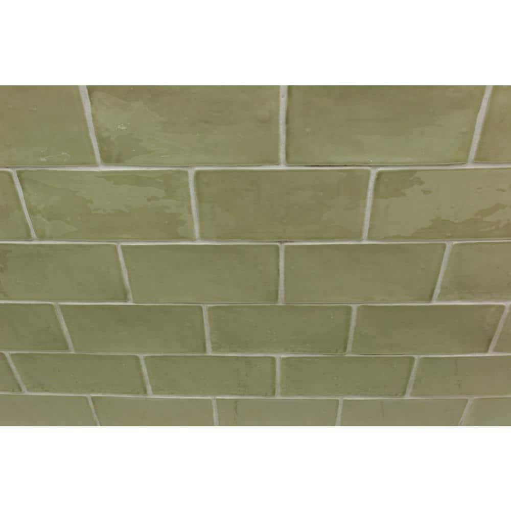 Barcelona 3x6 Blanco Polished Ceramic Subway Wall Tile (5.38 Sq. Ft. / Case)