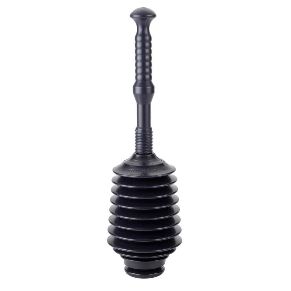Impact 9205 Deluxe Professional 11.2 in. x 6 in. Polyethylene Plunger - Black