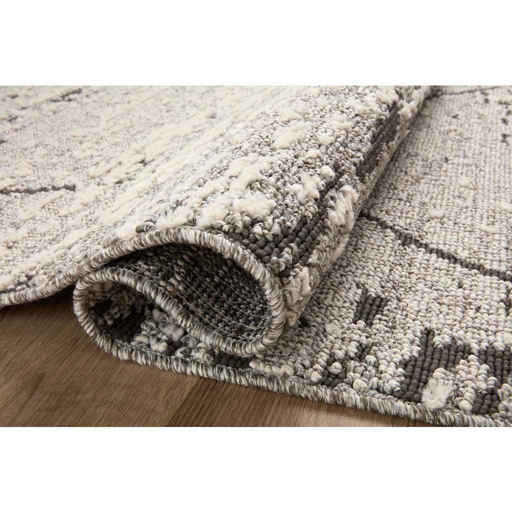 Loloi II Fabian Grey / Charcoal 18" x 18" Sample Area Rug