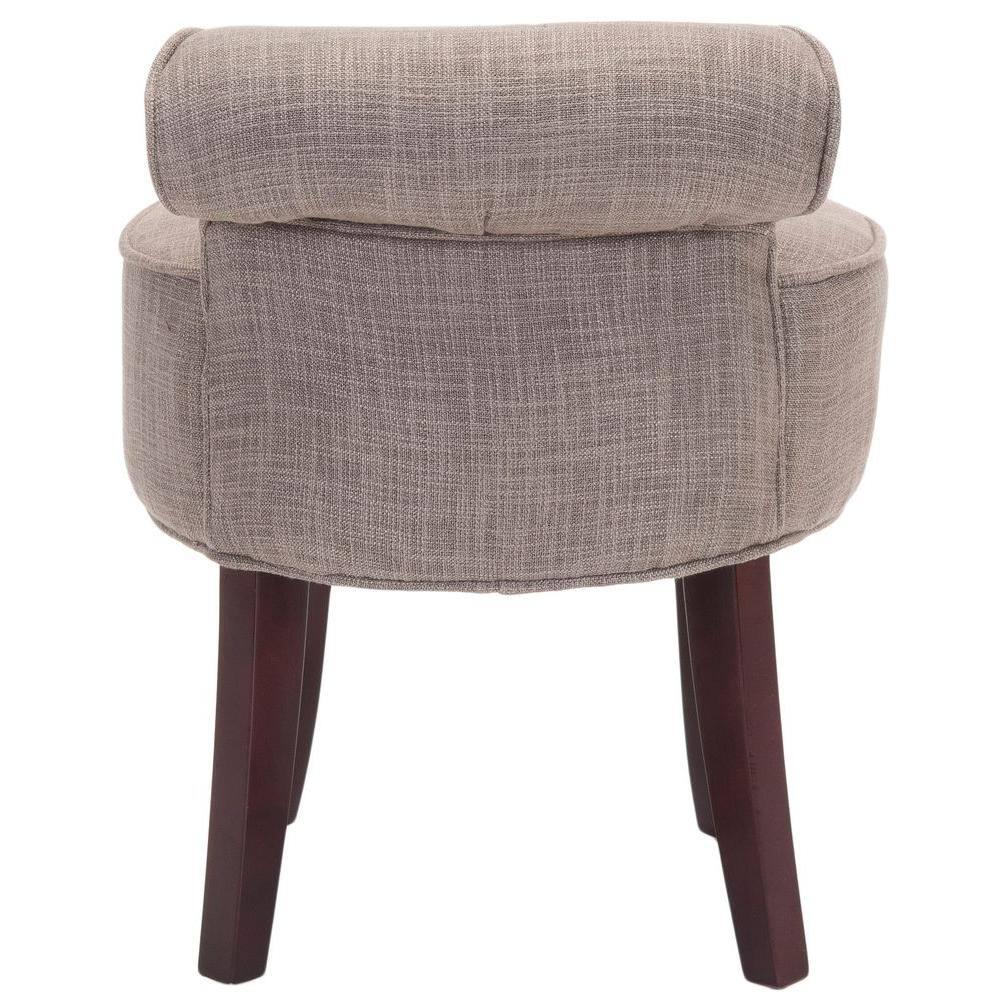 Georgia Vanity Stool - Stone - Safavieh