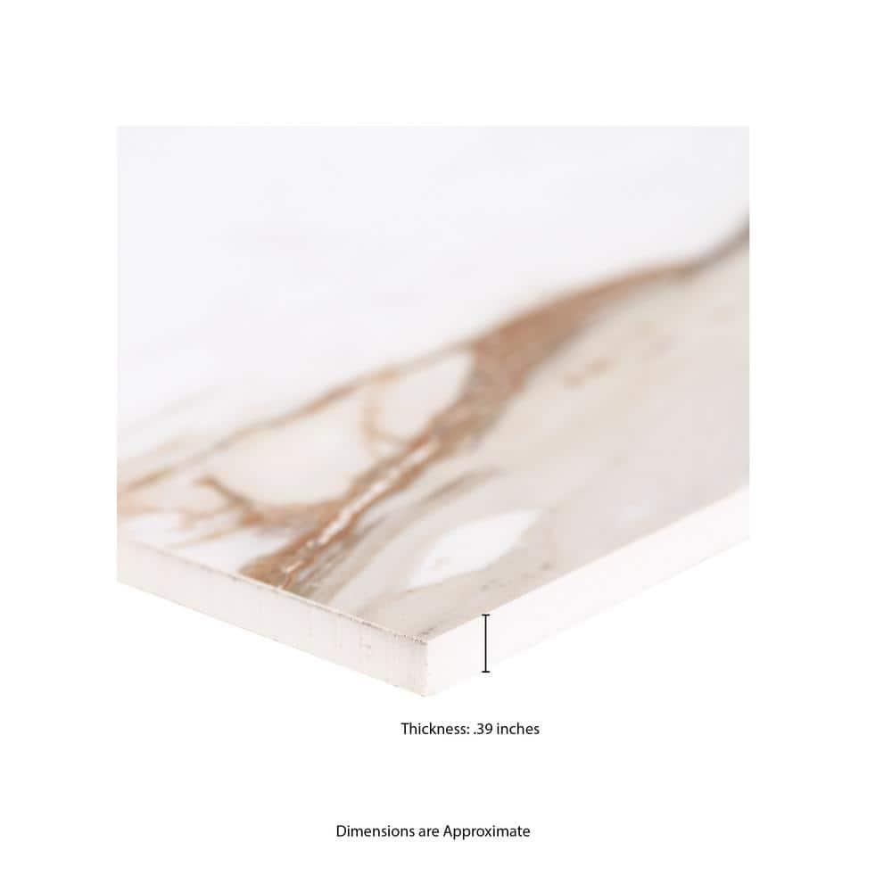 Ackland Eden 24" x 24" Matte Porcelain Stone Look Floor & Wall Tile