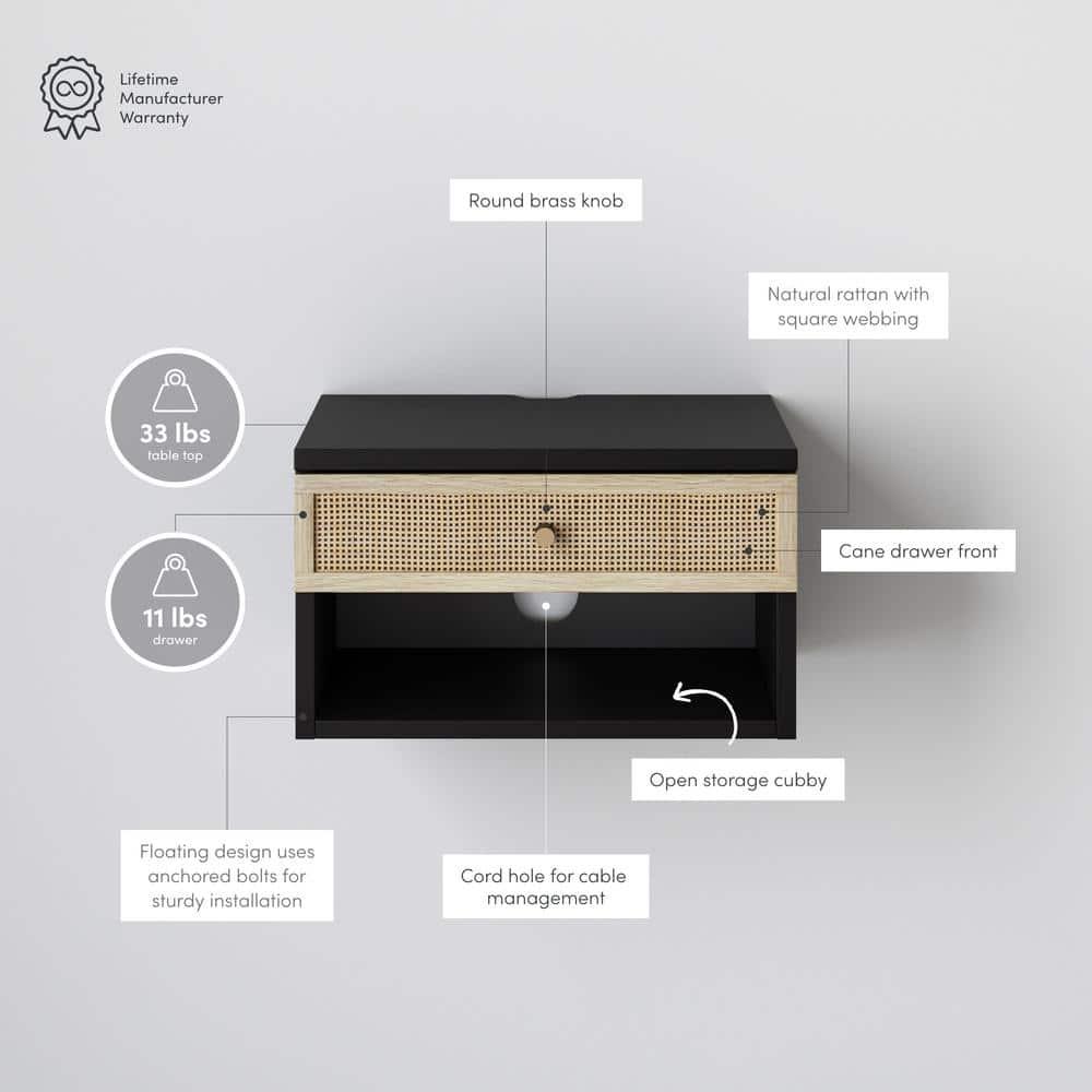1 - Drawer Nightstand