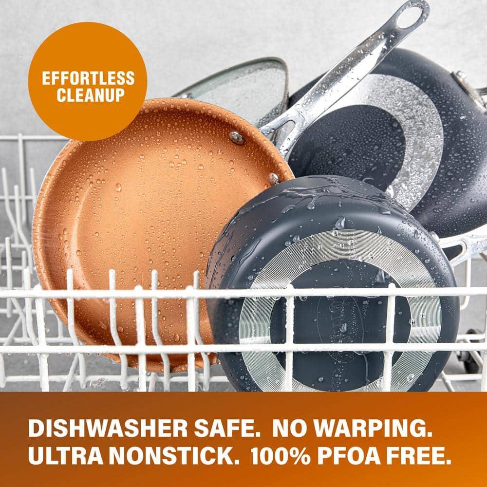 Gotham Steel 20 Piece Nonstick Cookware and Bakeware Set, Stay Cool Handles, Oven & Dishwasher Safe