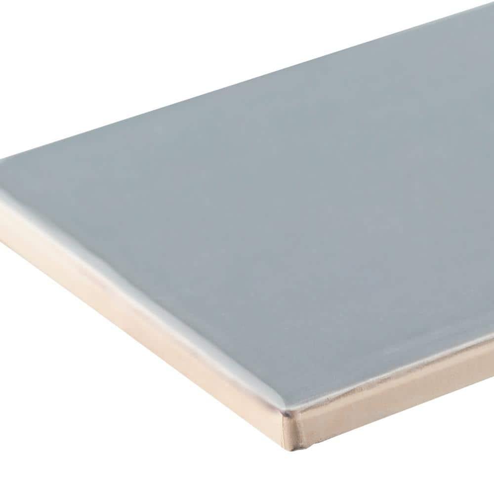 Andova Perfecto-Marvelli 4-in. x 16-in. Subway Textured Glossy Ceramic Wall Tile