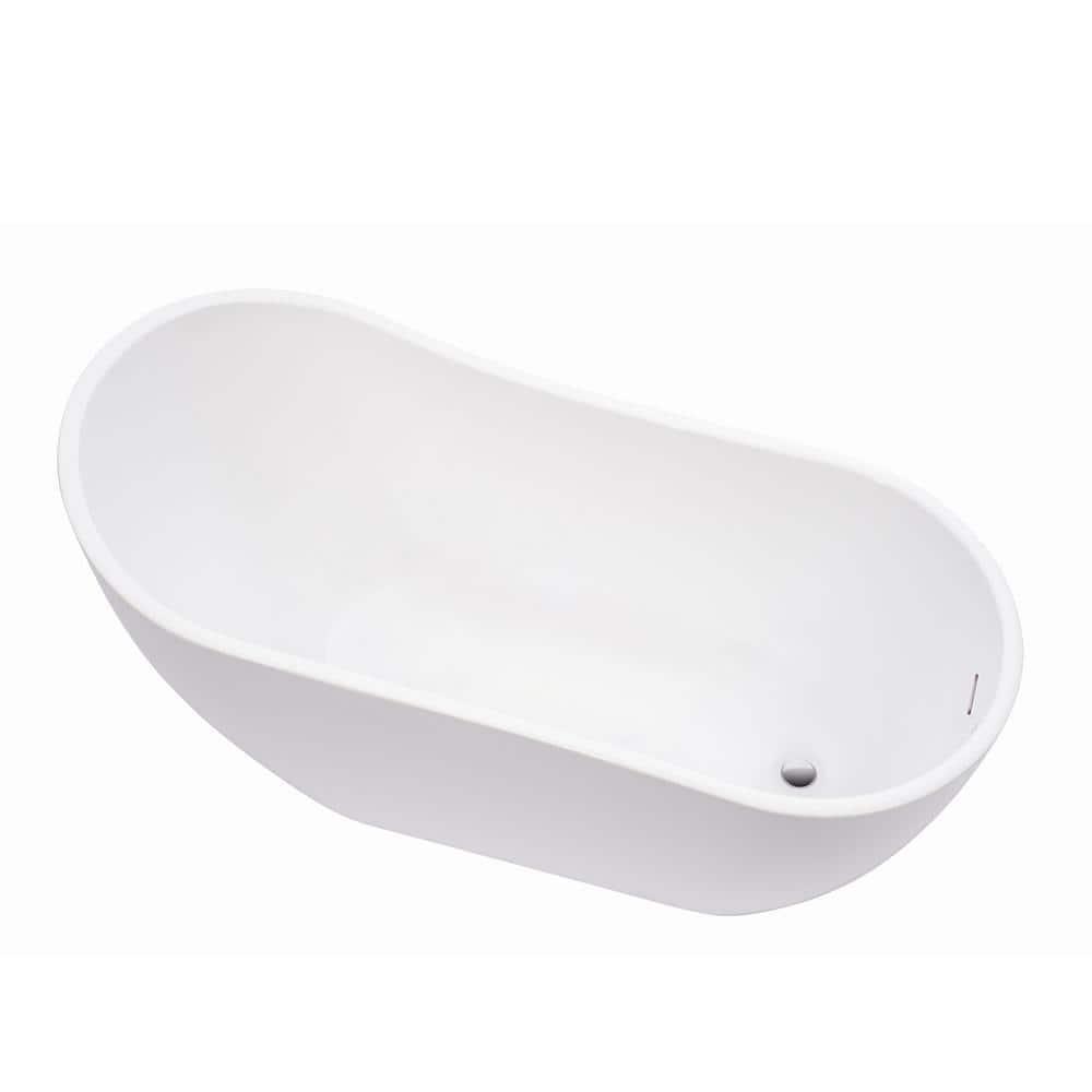 Amara Acrylic Freestanding Soaking Bathtub