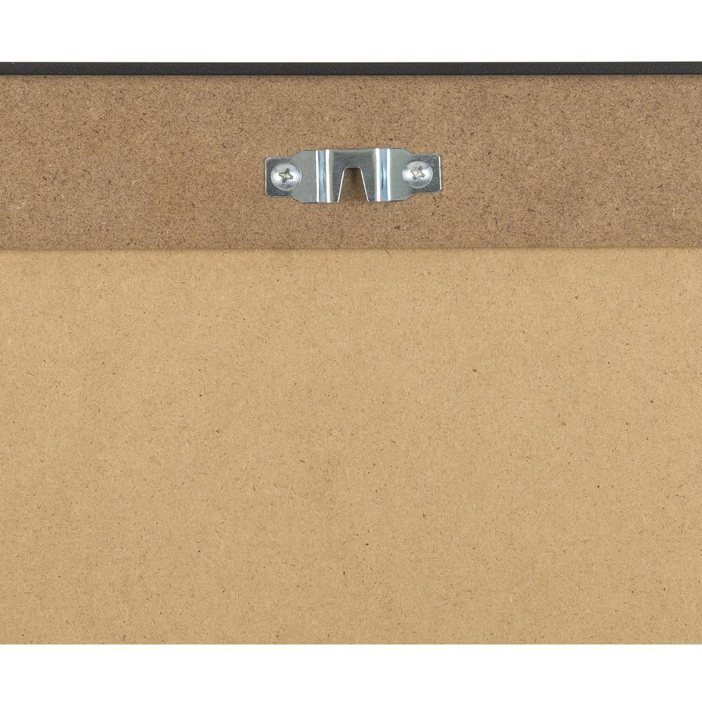 Elegant Rectangular Mirror with Brushed Silver and Gold Finish