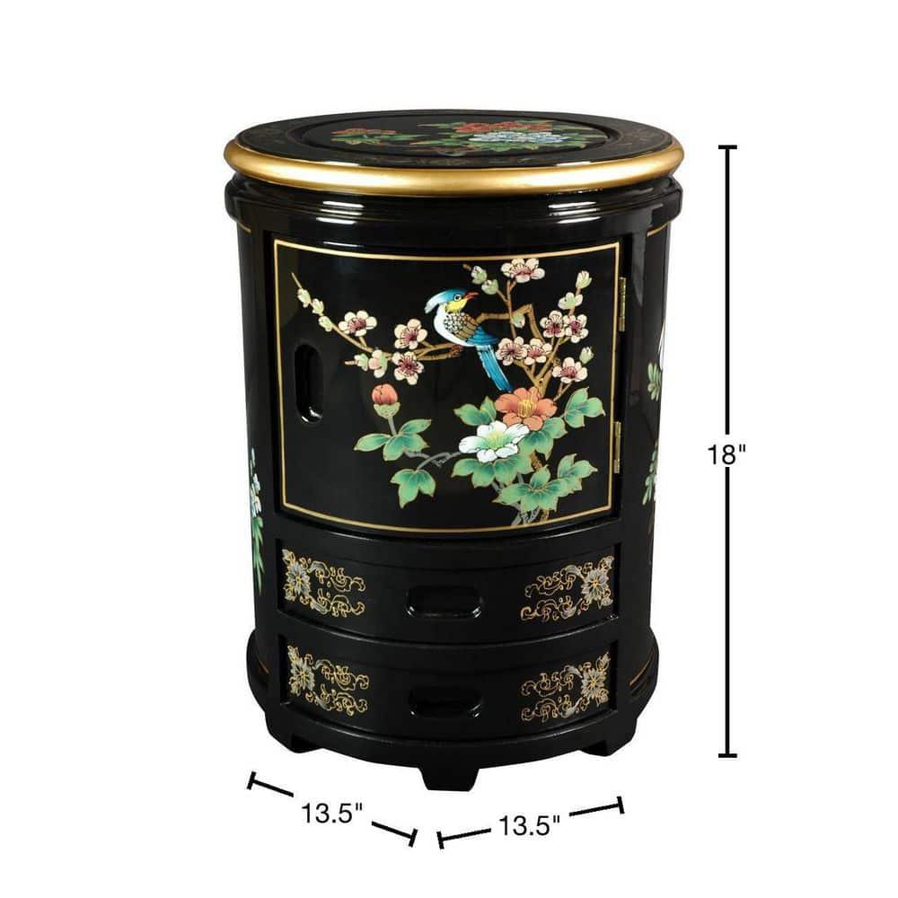 Oriental Furniture Japanese Stool