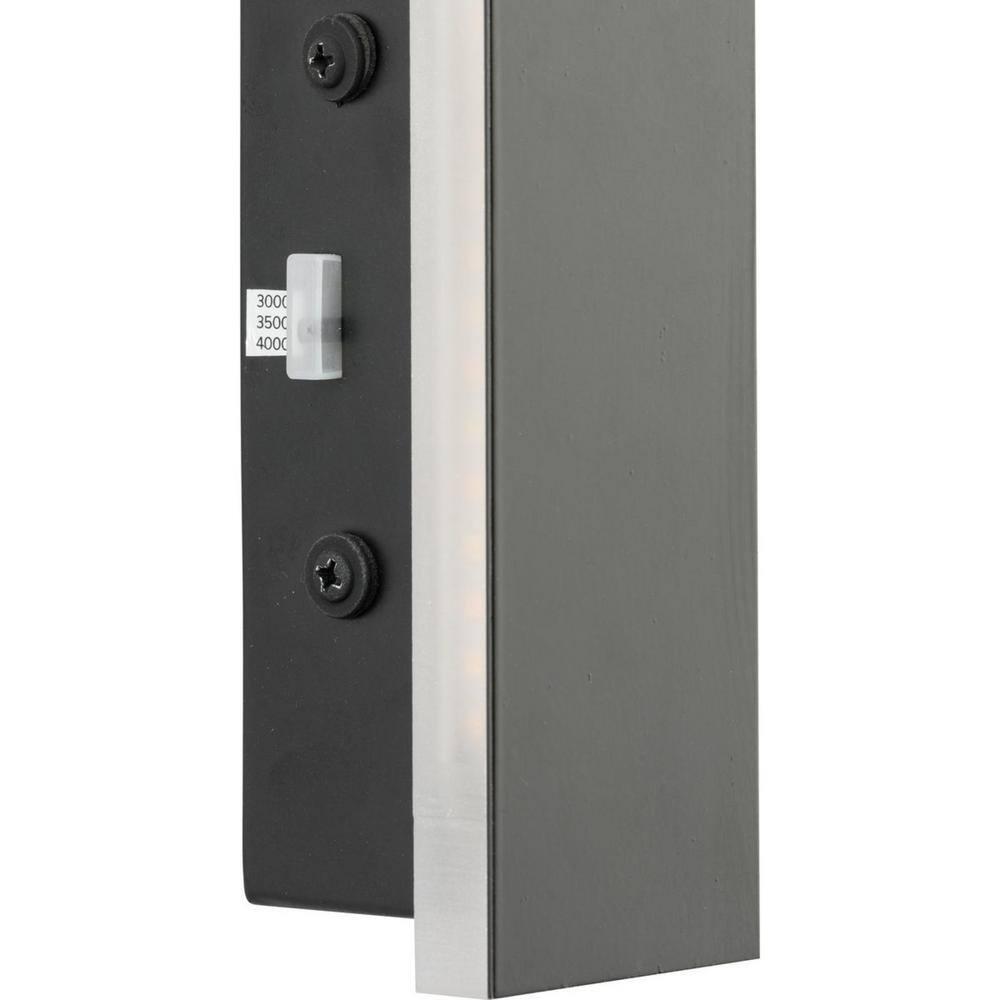 Z-2040 Collection LED Matte Black Contemporary Large Outdoor Wall Light