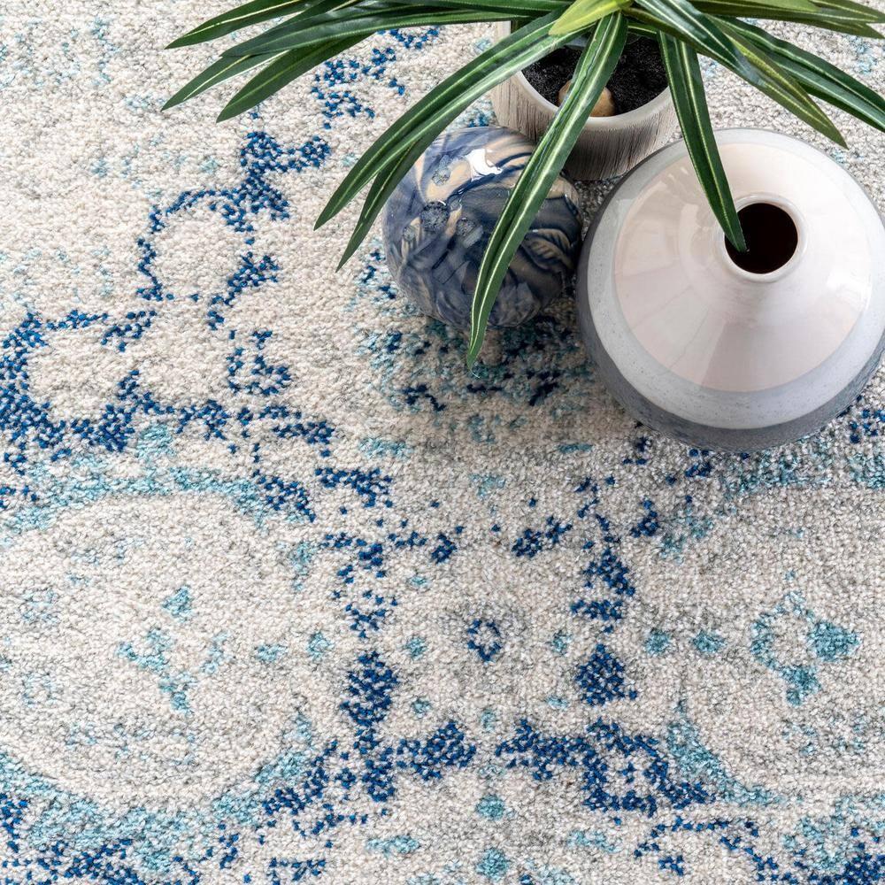 Nuloom Vintage Paula Vintage Indoor Area Rug - Blue 5x7