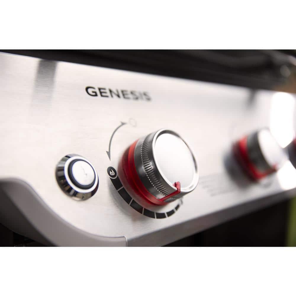 Weber Genesis E-415 Liquid Propane Gas Grill, Black
