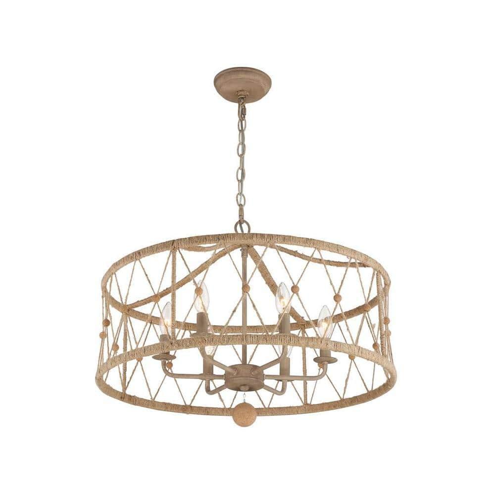 Crystorama Lighting - Six Light Chandelier - Chandelier - Brixton - 6 Light