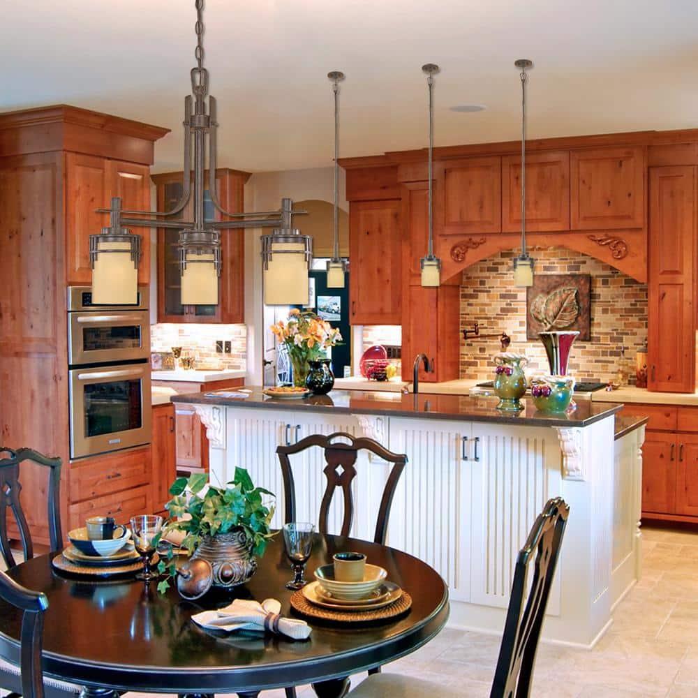 Millwood Pines Caleigh 3 - Light Steel Dimmable Classic / Traditional Chandelier