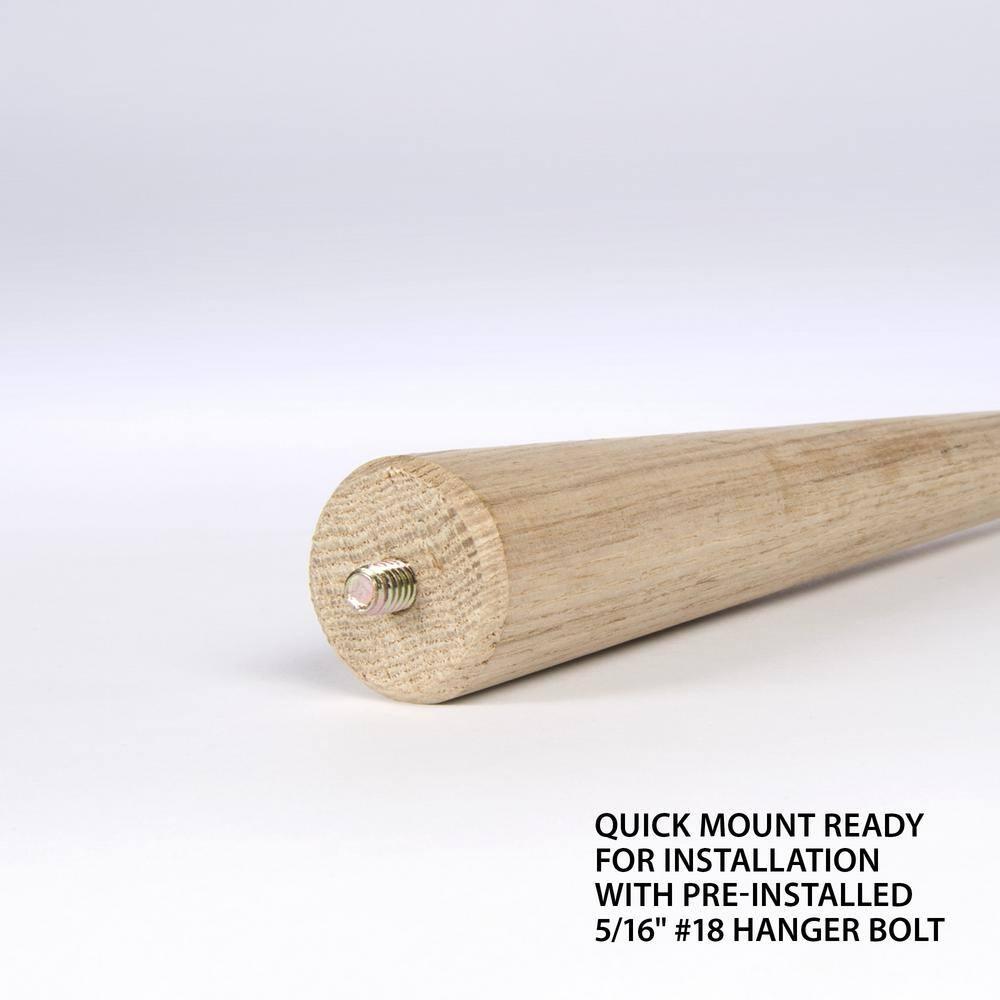 Waddell 7-1/2 In. Hardwood Round Table Leg 2508