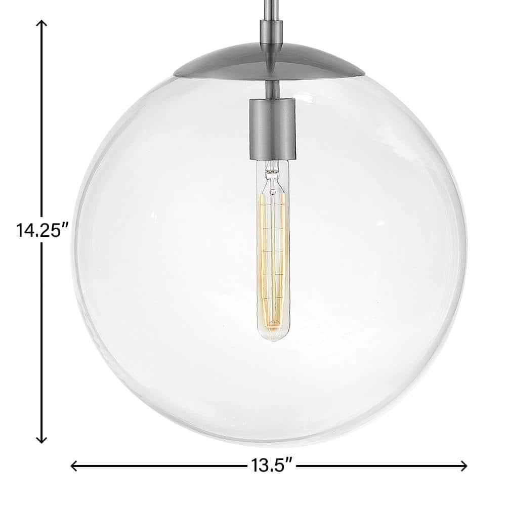 Warby Single Light Orb Pendant Light