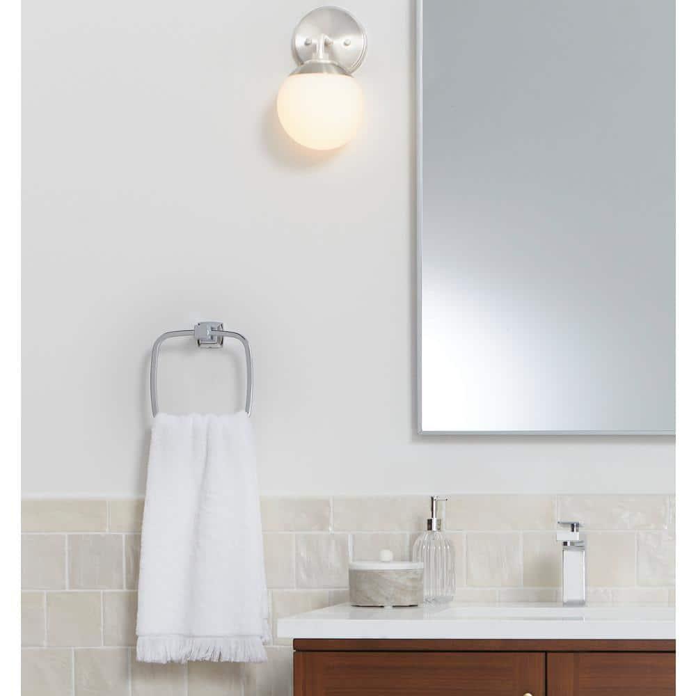 Fairbanks Wall Mounted Towel Ring in Chrome