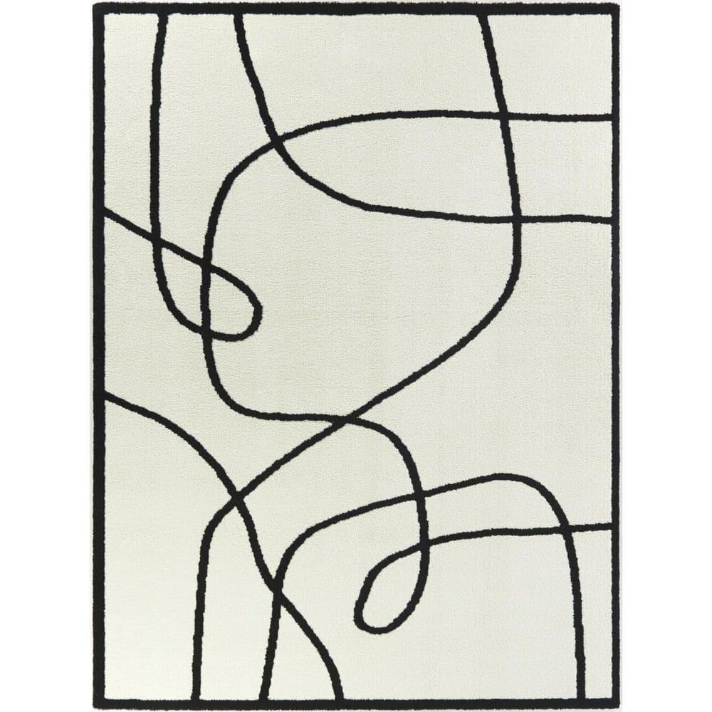 5'3"x7' Cajal Abstract Kids' Area Rug White - Balta Rugs
