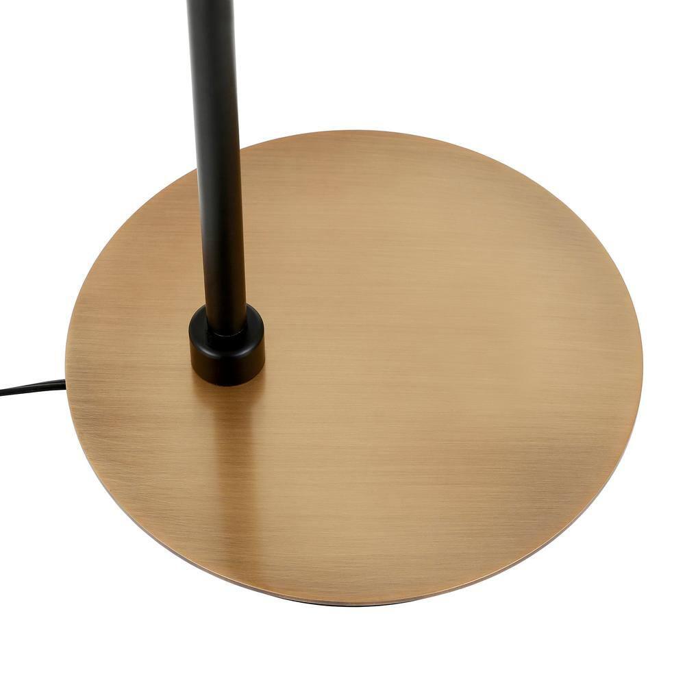 Evelyn&Zoe Industrial Metal Floor Lamp