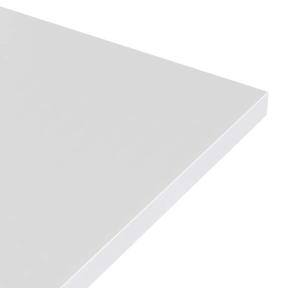 Ariel Stafford 85" Double Sink Vanity Set in White