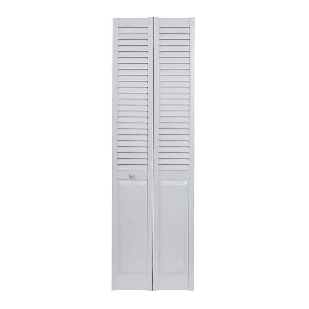 LTL Home Products Seabrooke Louvered PVC Bi-Fold Door