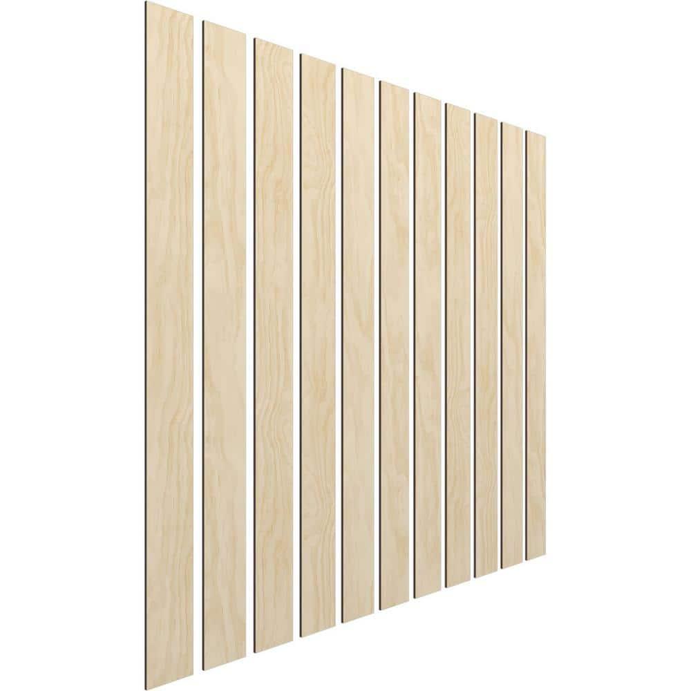 Adjustable Wood Slat Wall Panel Kit