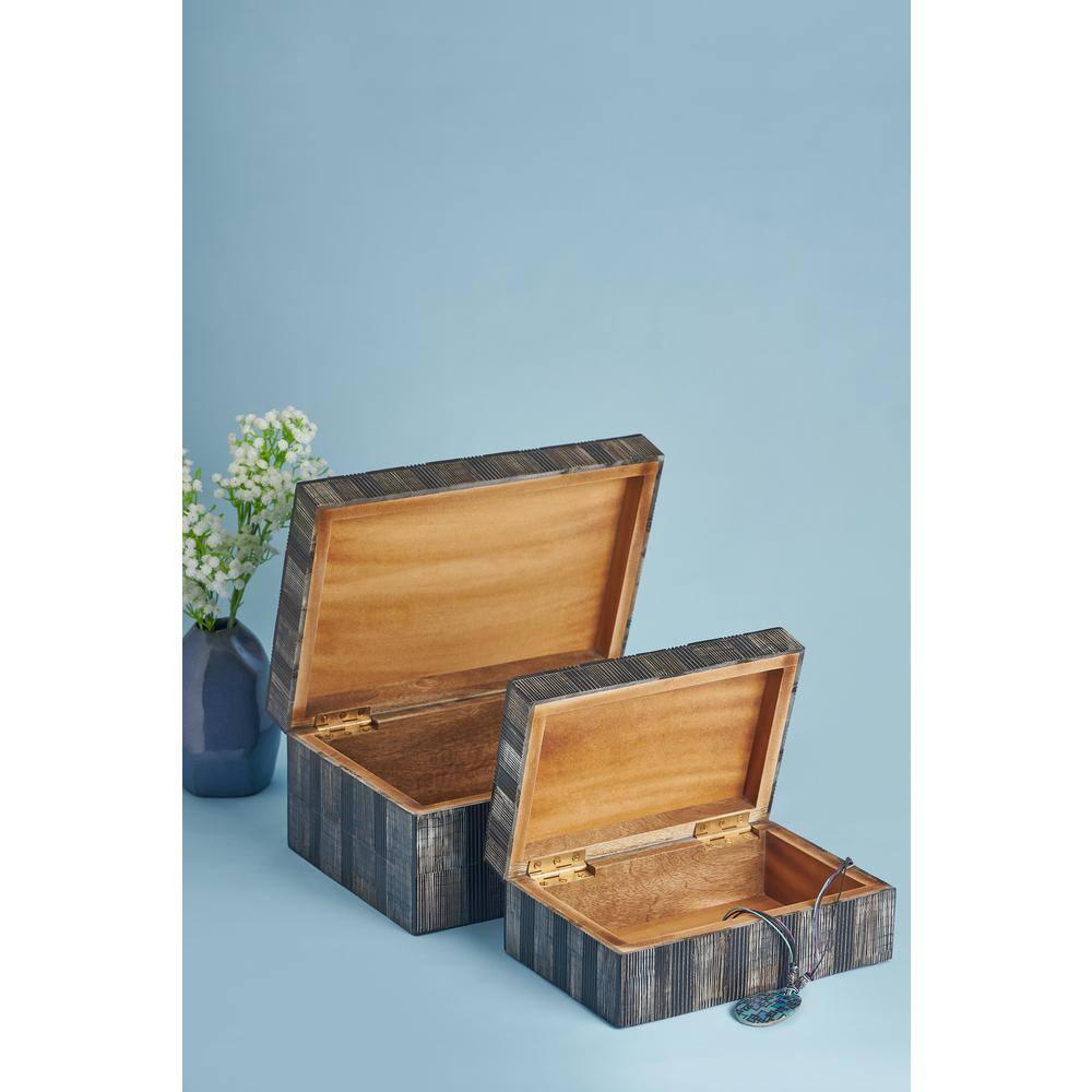 Madison Decorative Boxes, Set of 2