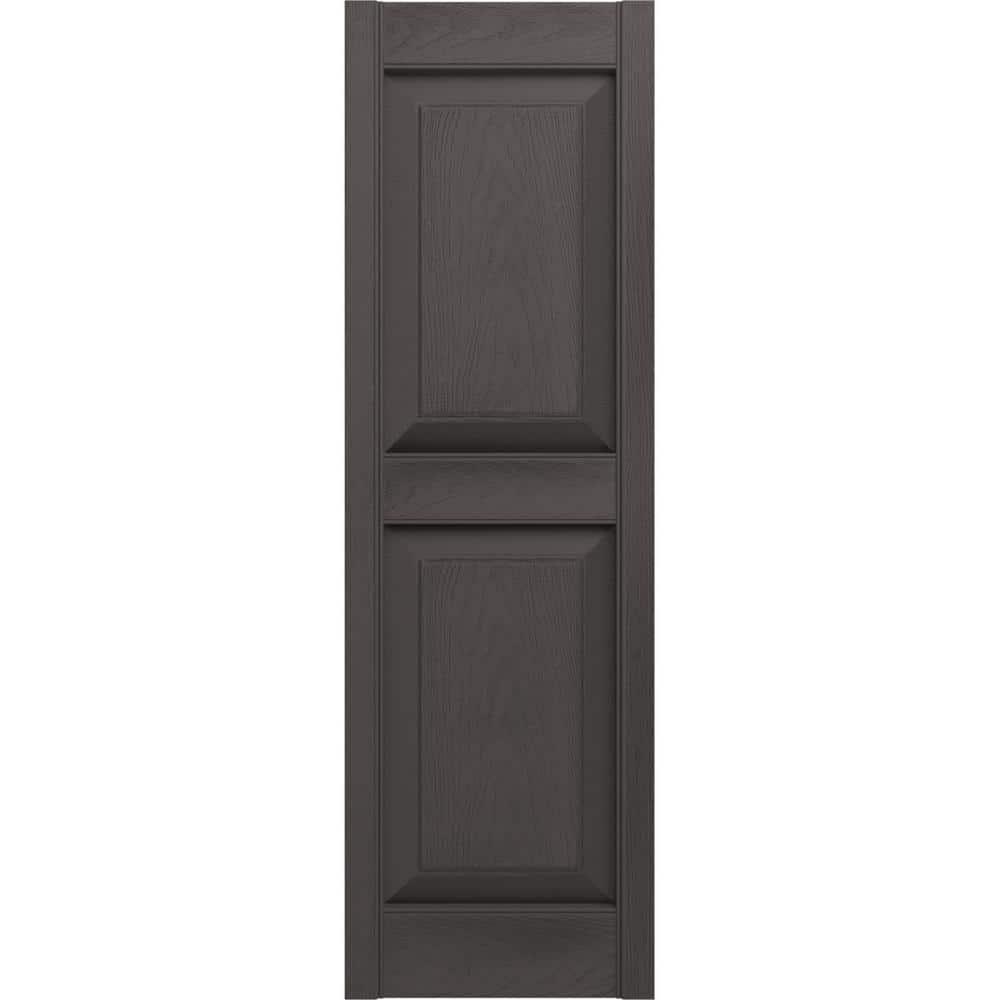 Builders Edge Raised Panel Shutters