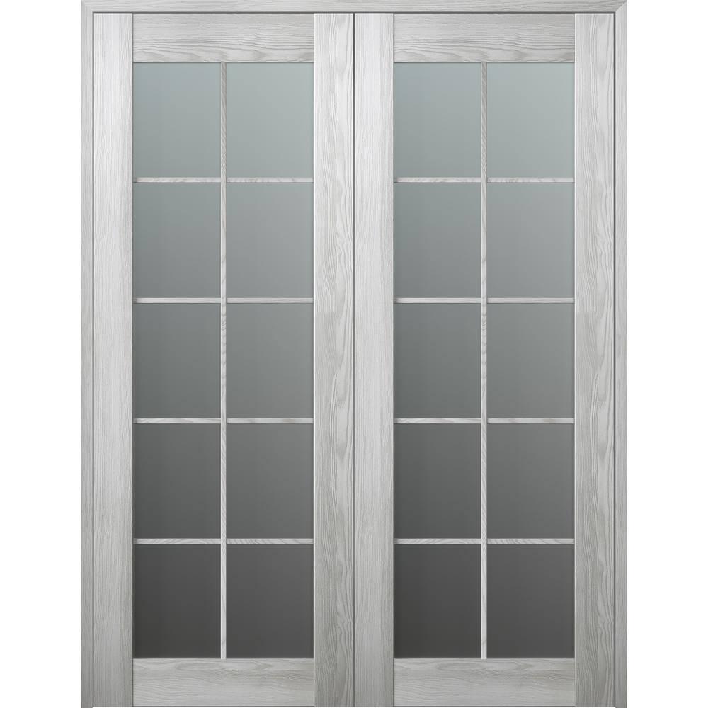 Belldinni Avon 10 Lite Solid + Manufactured Wood Paneled French Doors