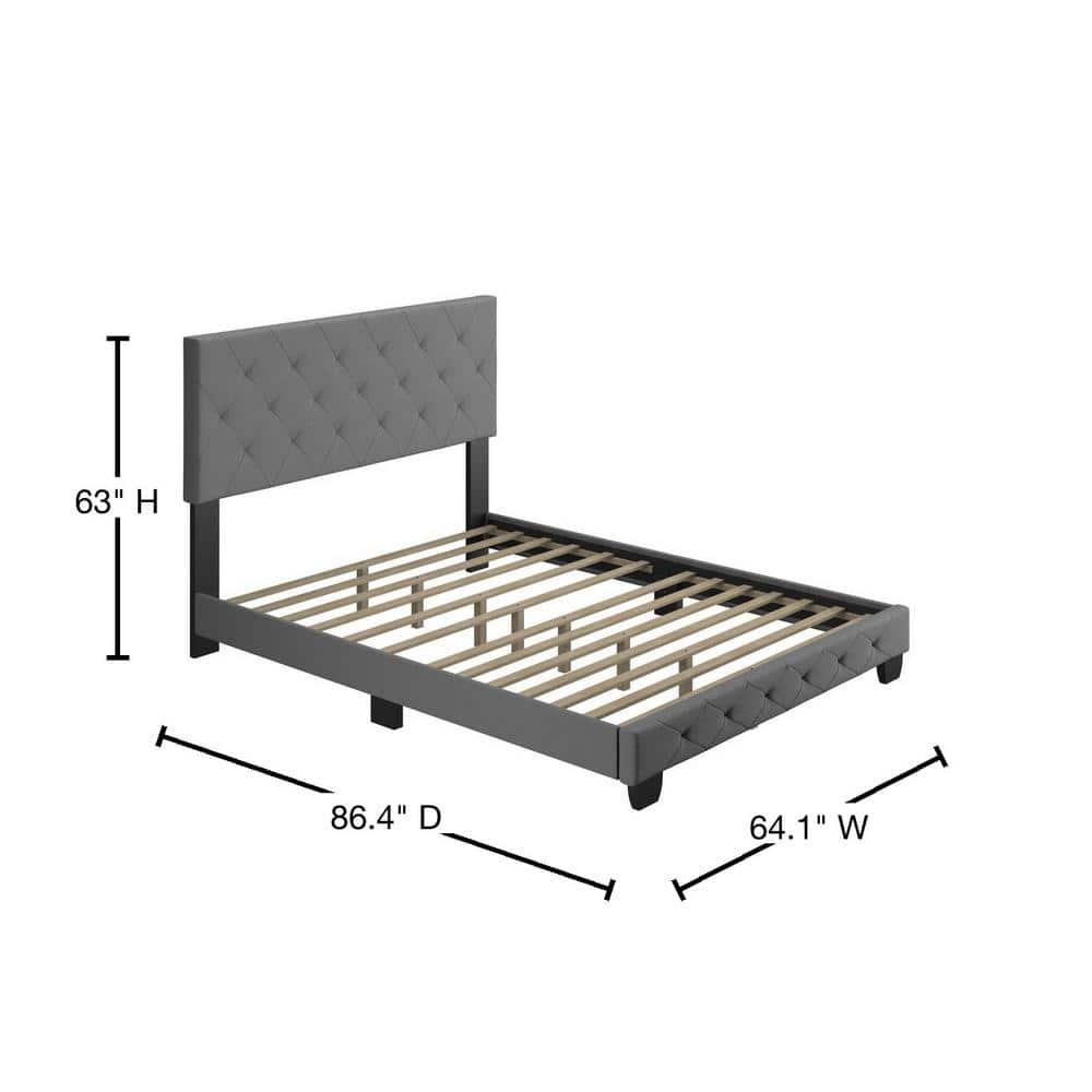 Boyd Sleep CHGR963QN Clara Upholstered  Platform  Bed