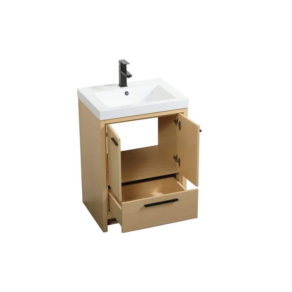 Elegant Kitchen and Bath Elegant Kitchen and Bath 24 Inch Single Bathroom Vanity
