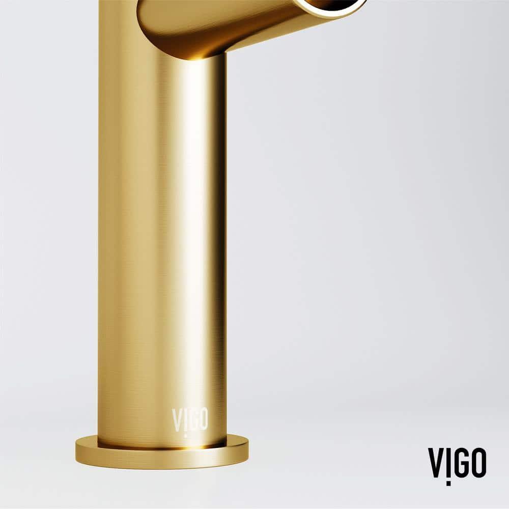 Ashford 8" H Single Handle Single Hole Bathroom Faucet