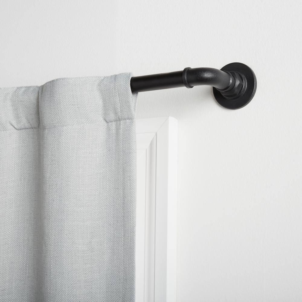 Amalgamated Textiles Exclusive Home Hyde Wrap Around Curtain Rod, Adjustable