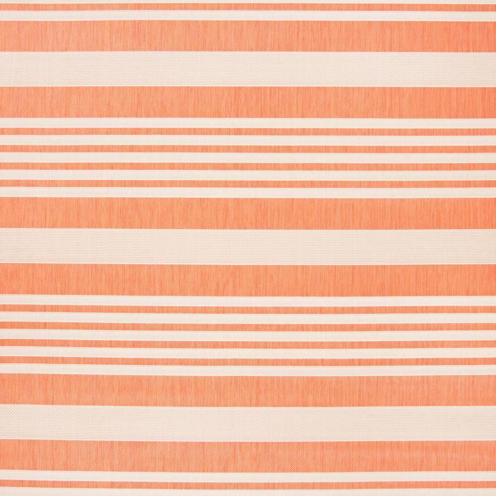 Courtyard CY6062 Power Loomed Indoor/Outdoor Area Rug - Terracotta/Beige - 8'x11' - Safavieh.