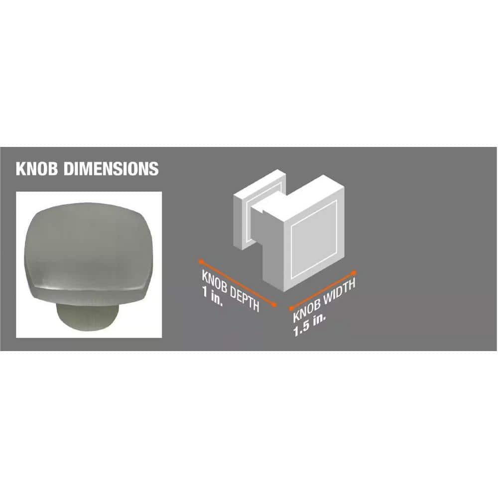 MNG Hardware Bellagio 5/2" Length Rectangular Knob