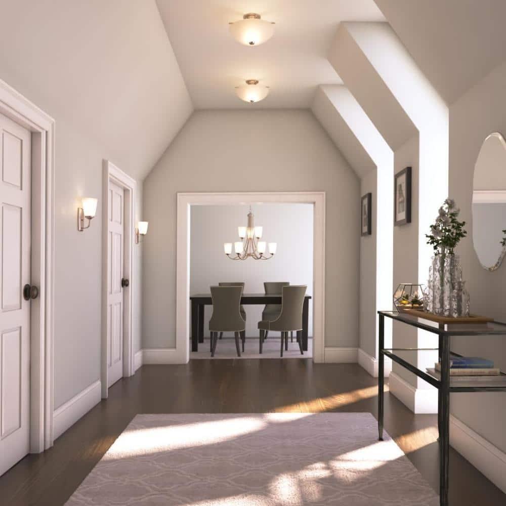 Minka Lavery - Overland Park - Chandelier 9 Light Brushed Nickel in Transitional
