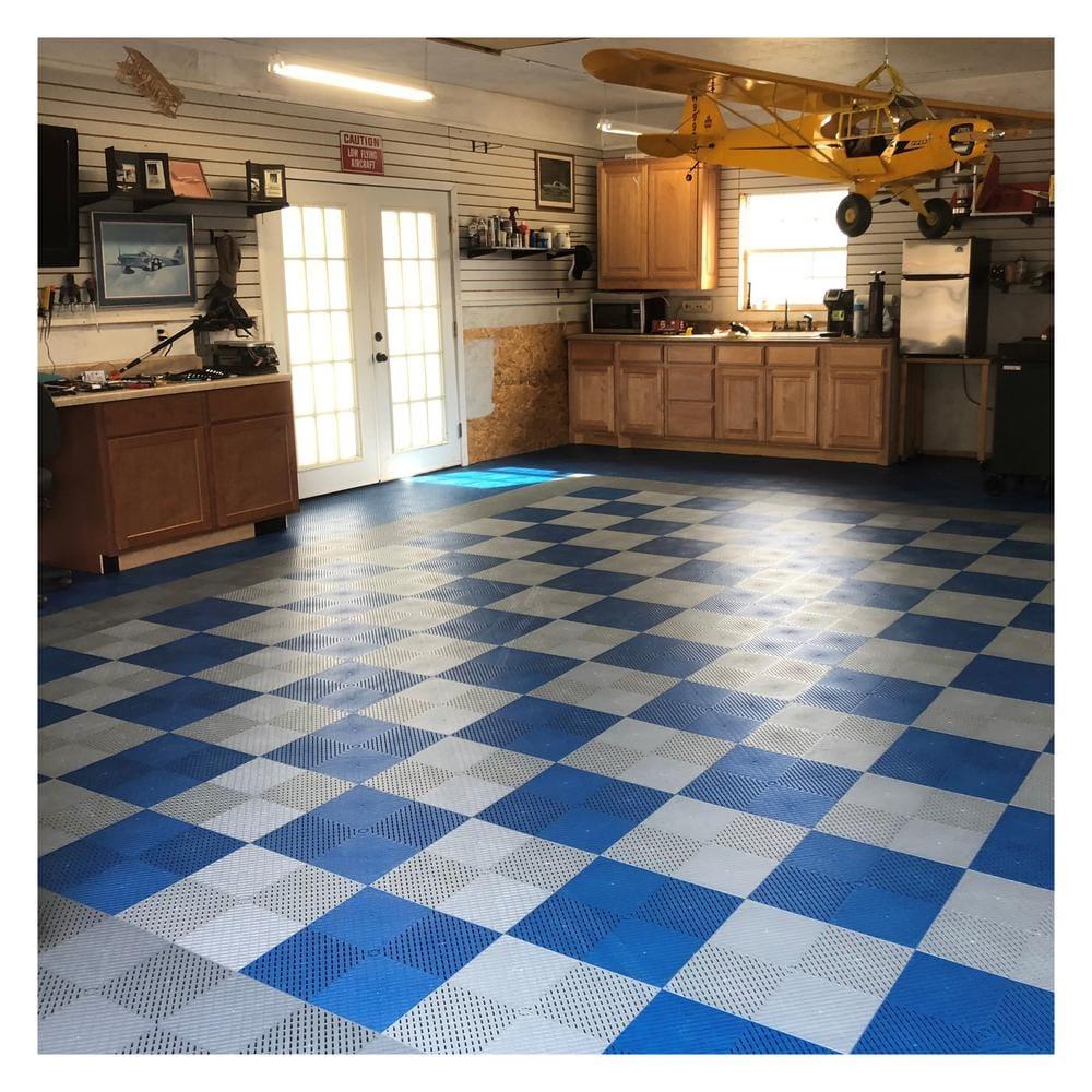 Swisstrax Ribtrax Swisstrax 12'' W x 12'' L Garage Flooring Tiles