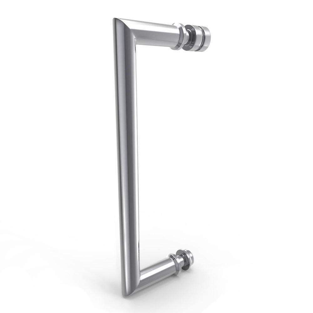 Unidoor-X 36 3/8 in. W x 30 in. D x 72 in. H Frameless Hinged Shower Enclosure