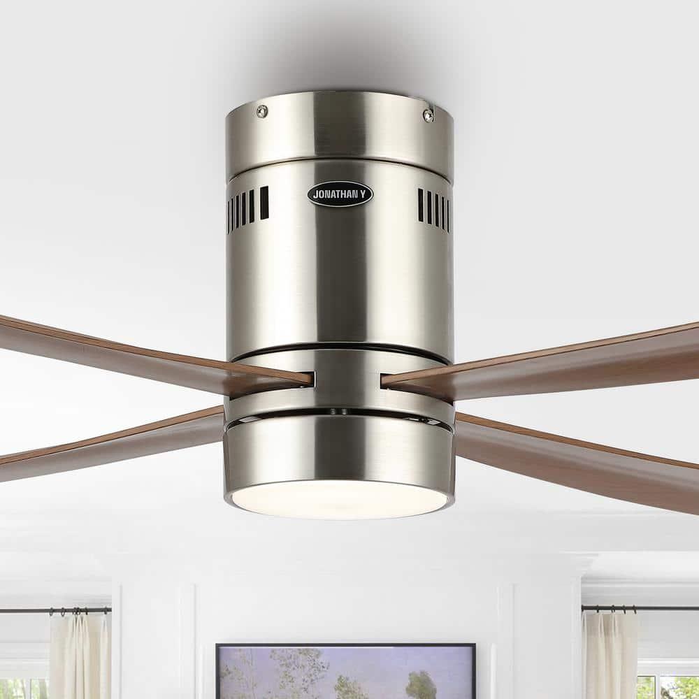 Jonathan Y Theo 52'' Ceiling Fan with LED Lights