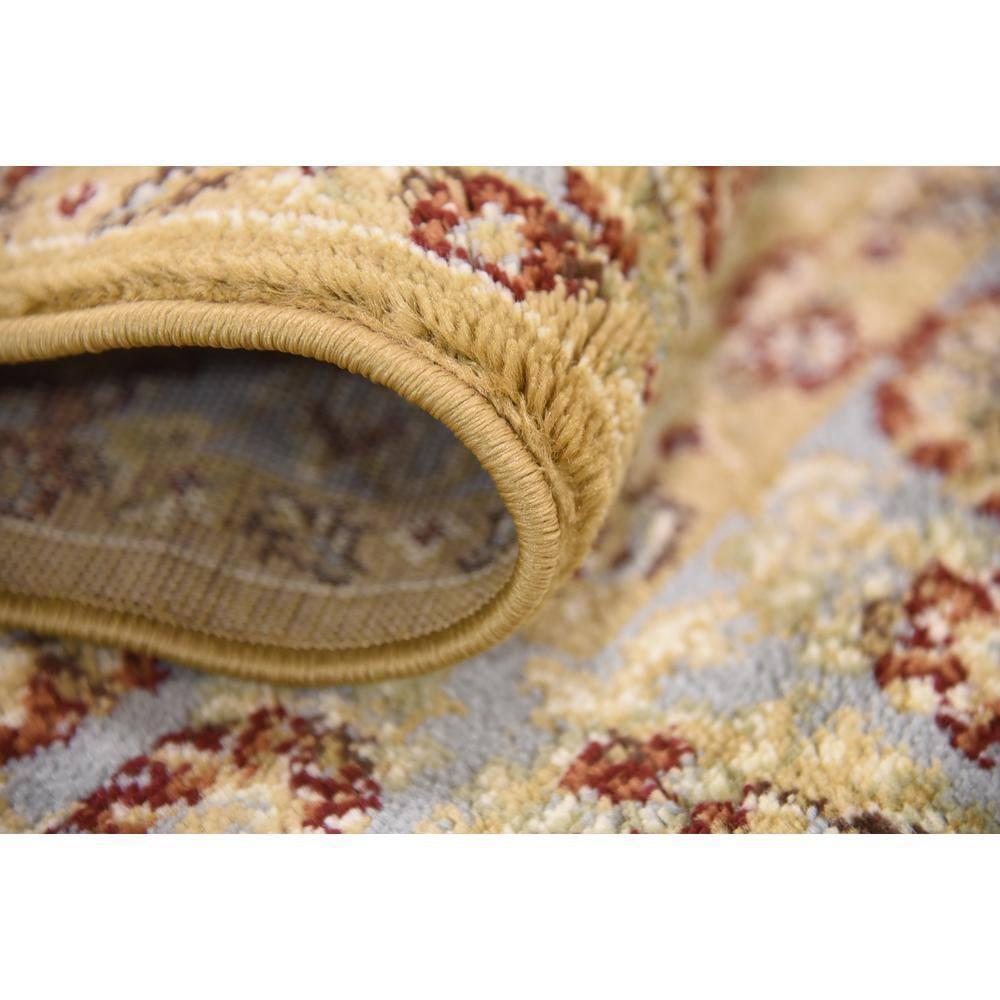 Unique Loom 3' 3 x 5' 3 Dark Yellow Voyage Asheville Area Rug