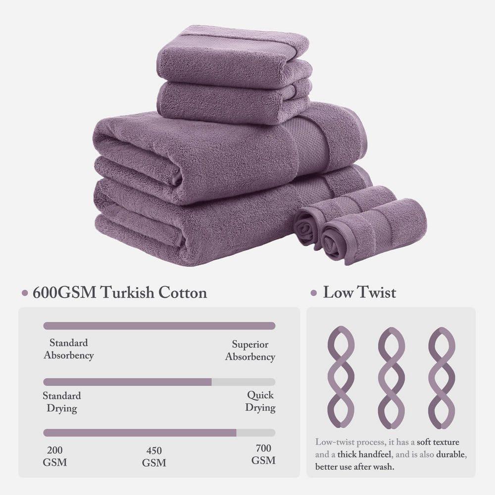 Turkish 100% Cotton Oversized Towel Set