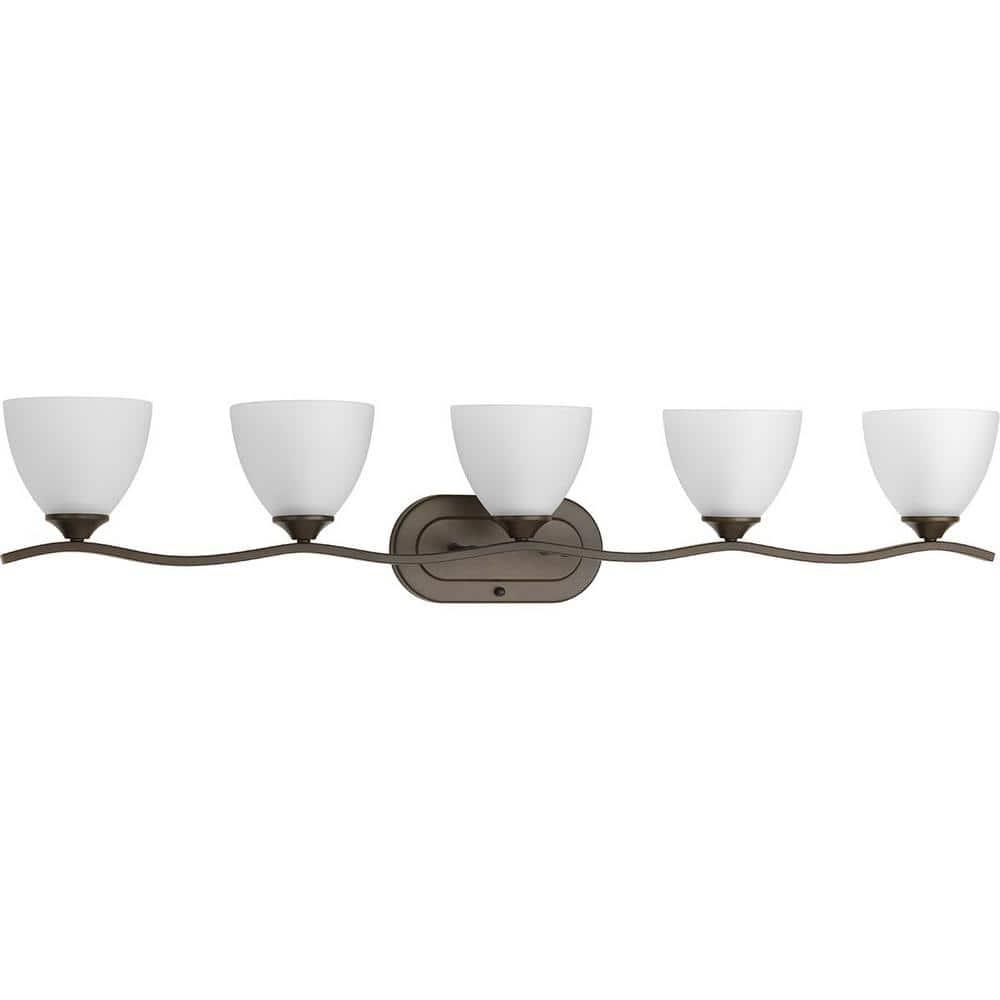 Progress Lighting - Five Light Bath - Laird - 5 Light in Transitional and