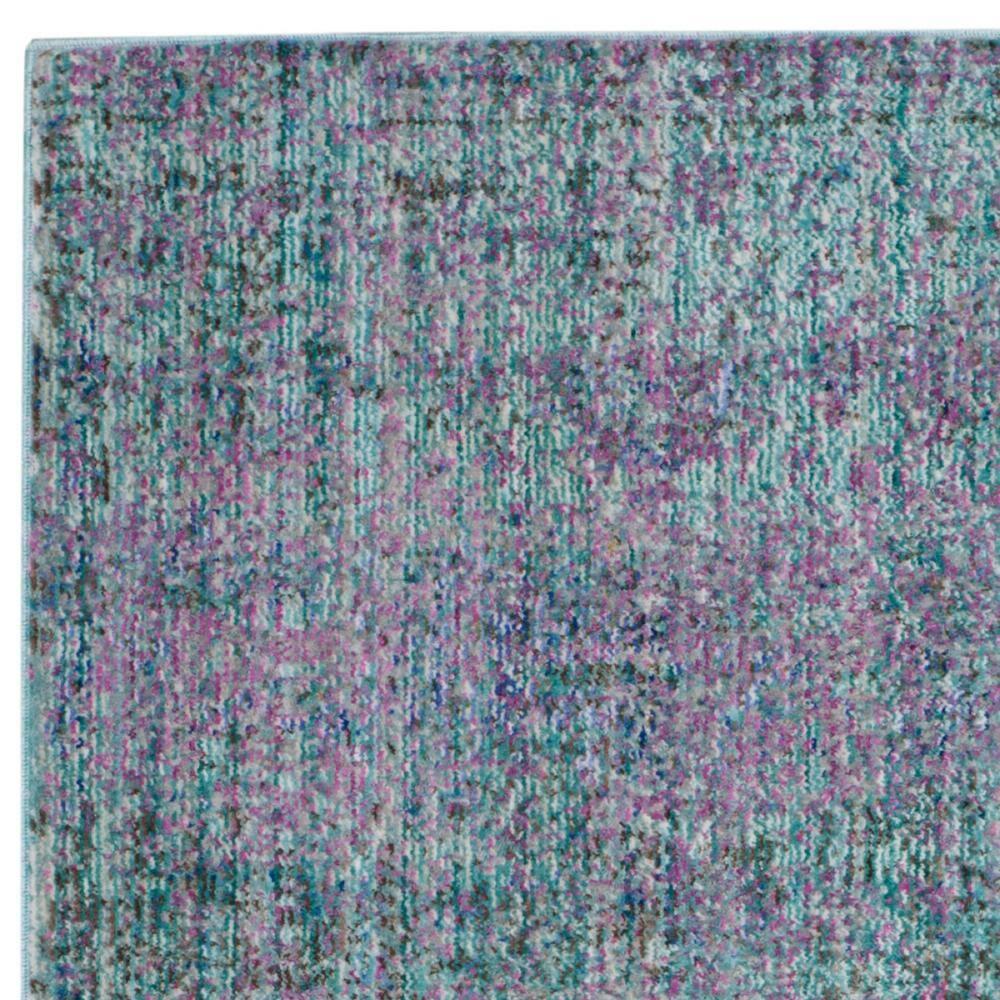 Valencia VAL203 Power Loomed Indoor Accent Rug - Turquoise/Multi - 3'x5' - Safavieh