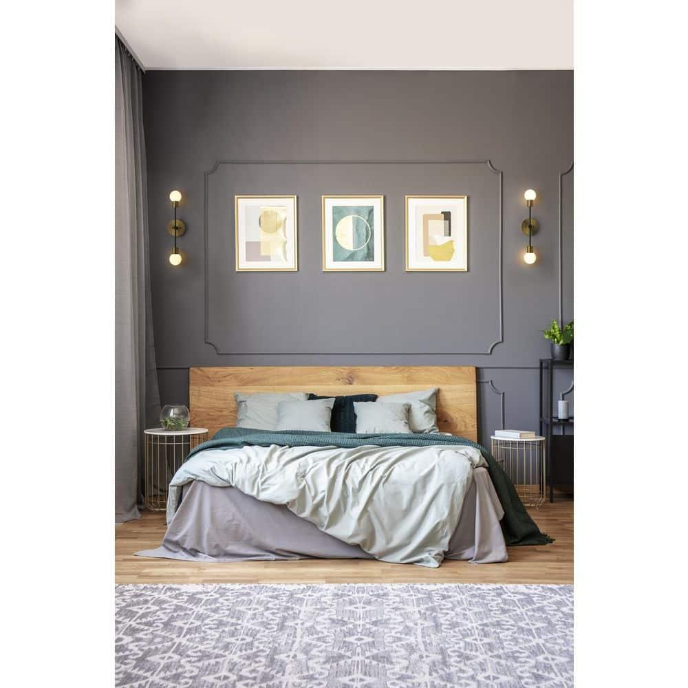 Z-Lite Neutra 2 - Light Wall Light in  Matte Black/Foundry Brass
