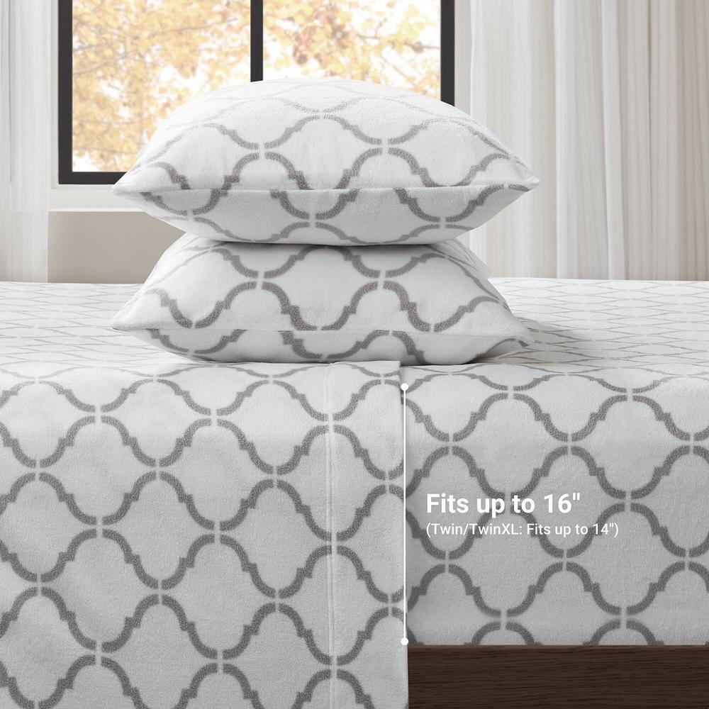 Madison Park Micro Fleece Sheet Set