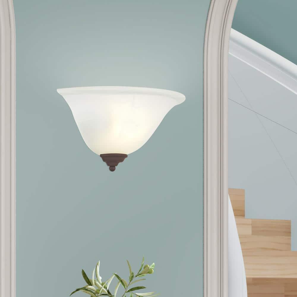 Livex Lighting Coronado 1 - Light Wall Light in  Bronze