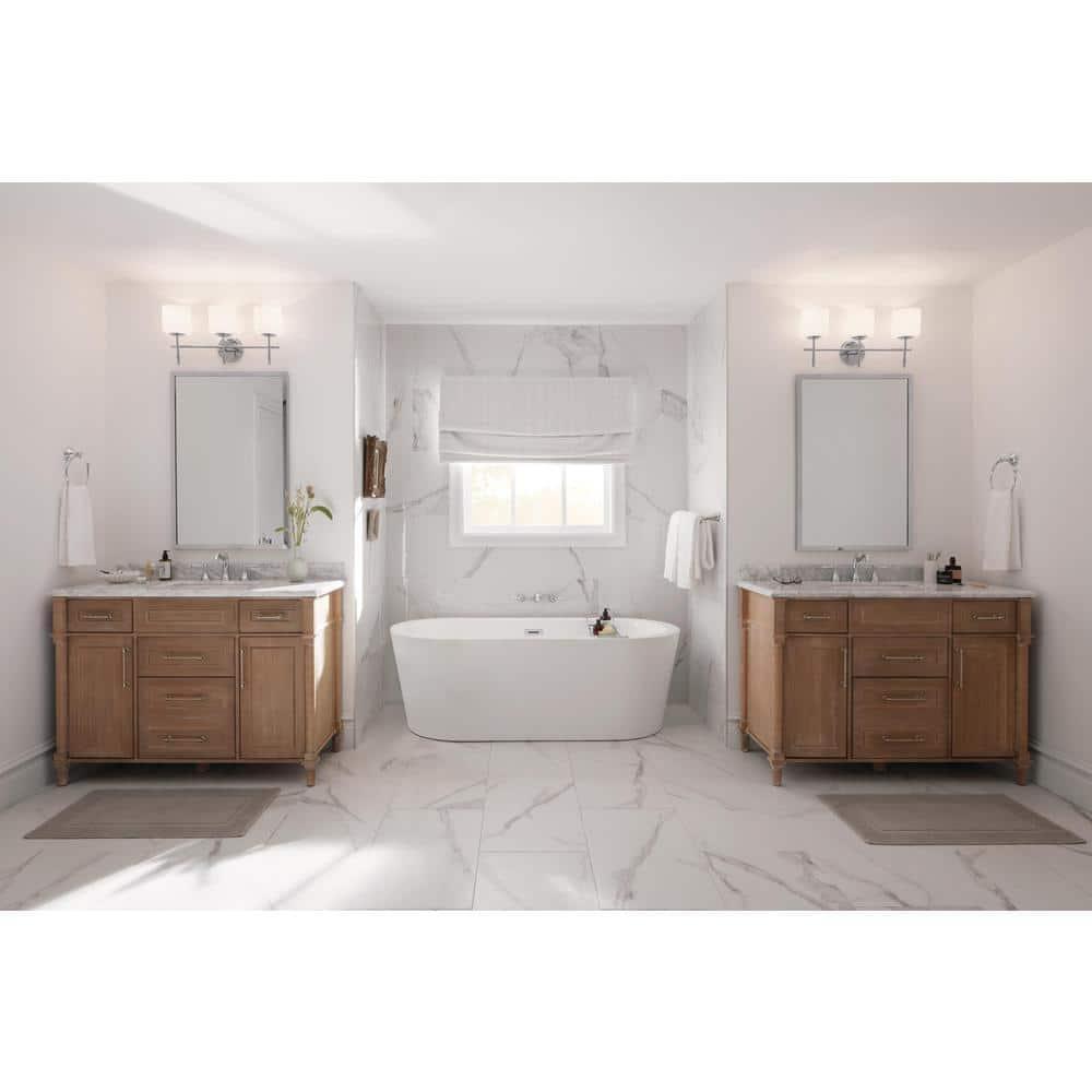 Cassidy Double Handle Wall Mounted Tub Spout Trim