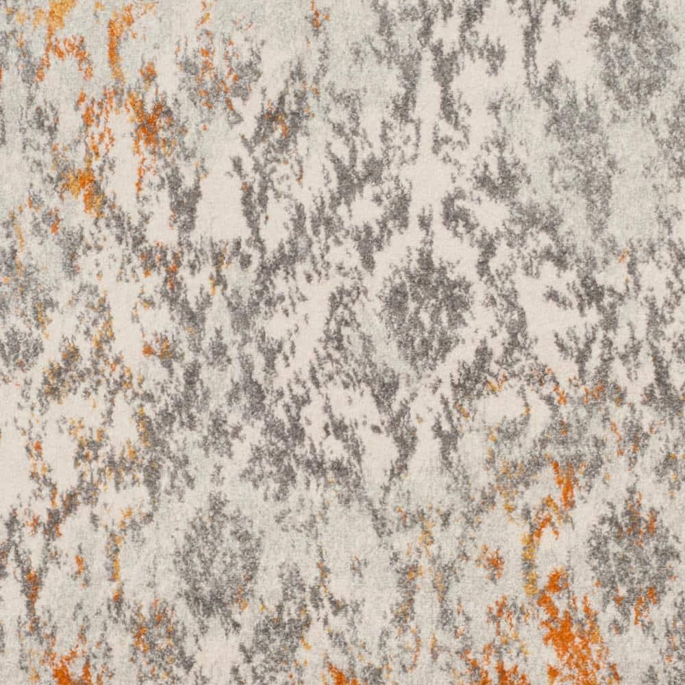 Madison MAD608 Power Loomed Indoor Area Rug - Cream/Orange - 8'x10' - Safavieh.