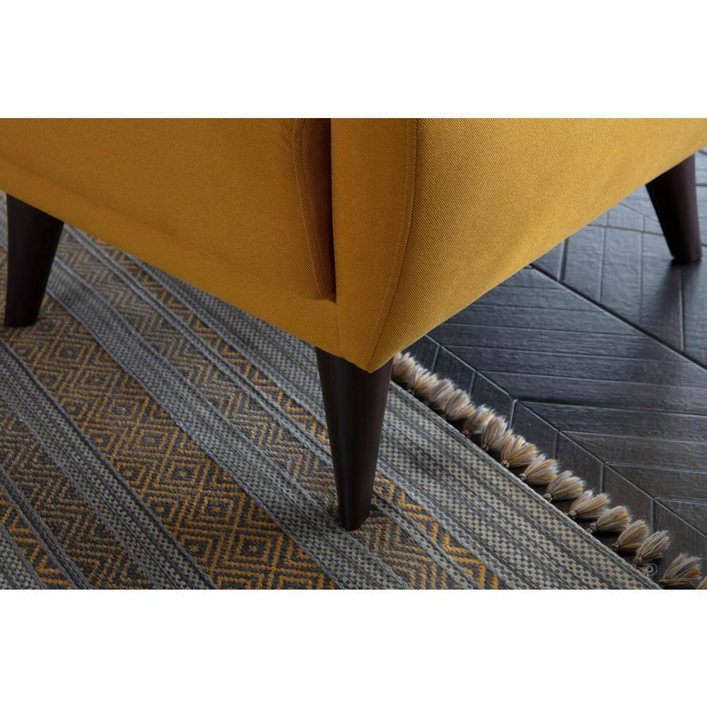 Bellona USA Chair In A Box with Storage Yellow Mid-Century Modern