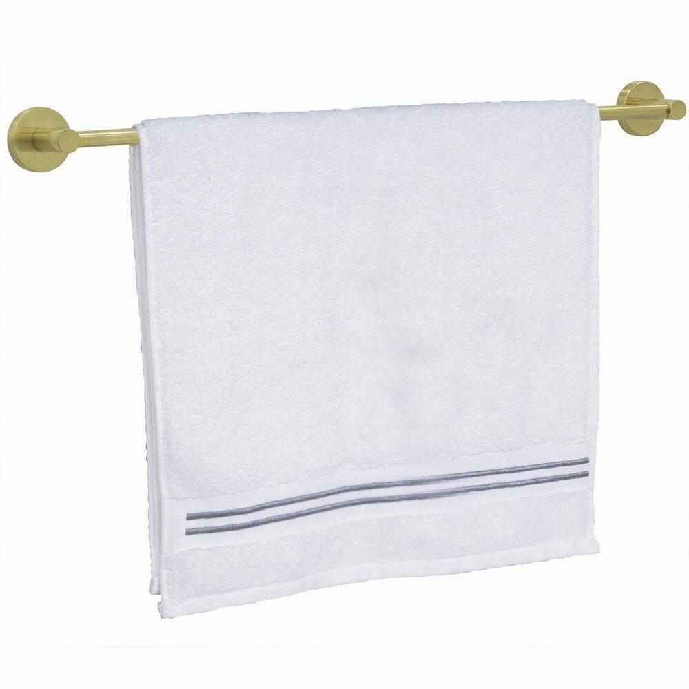 MSI WAY-BHT-003 BathBlissEssentials 3-Piece Bath Hardware Set with 24 in. Towel Bar, Toilet Paper Holder and Towel Ring