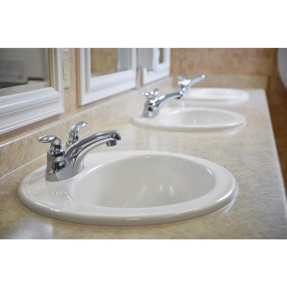 Pennington® Self-Rimming Drop-in Bathroom Sink with 4" Centers